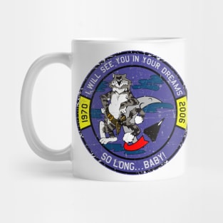 F-14 Tomcat So Long... Baby! - Grunge Style Mug